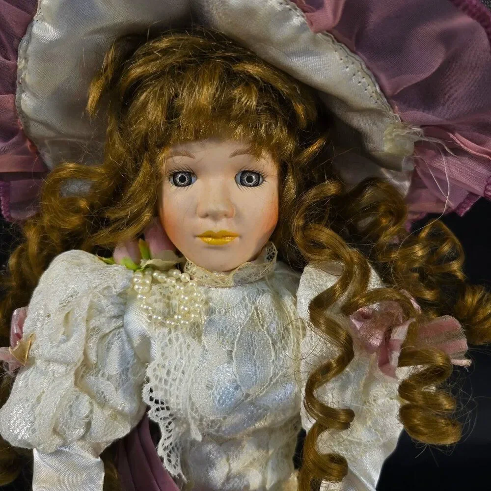 Vintage Doll Ashley Belle Collectible Fine Bisque 16 inch